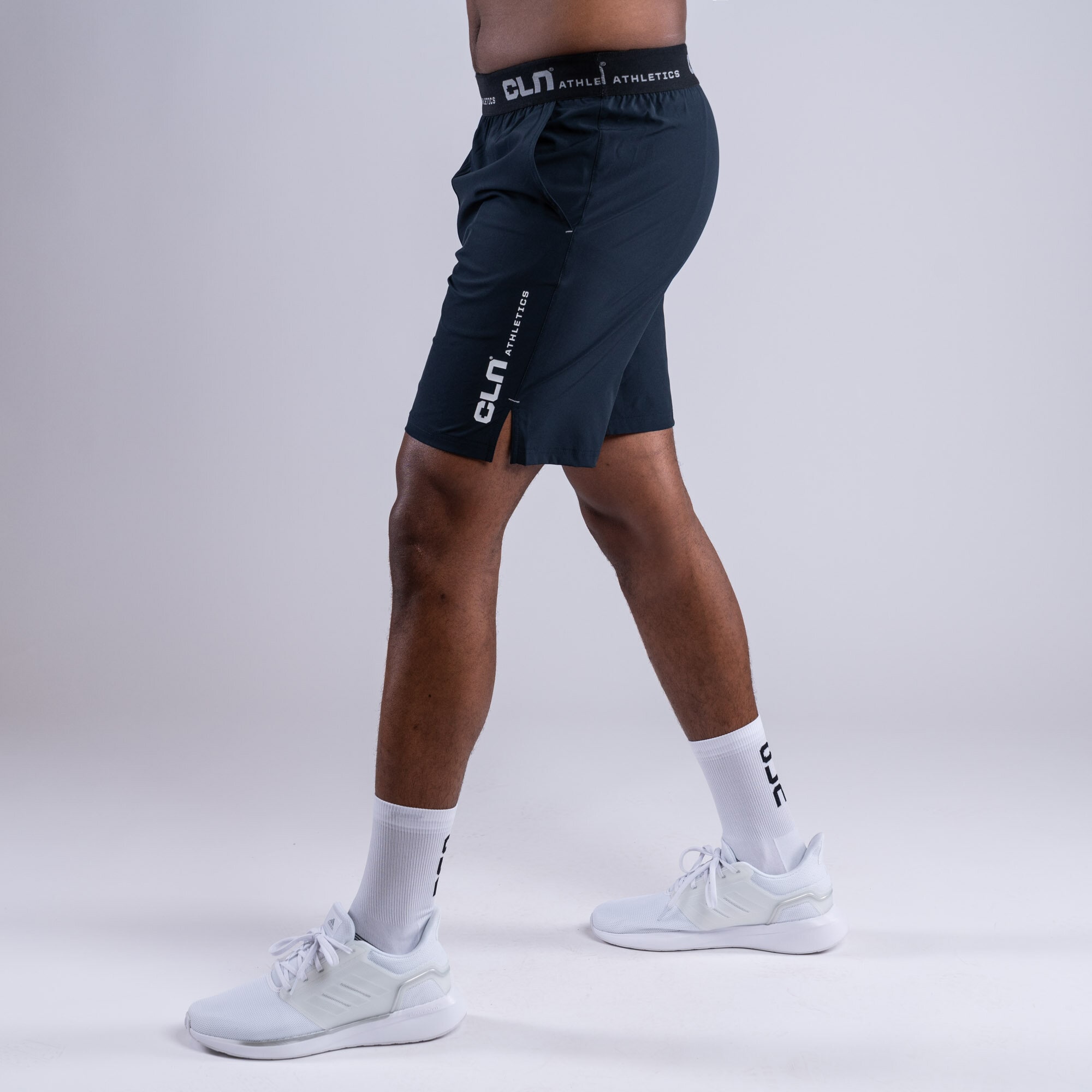 CLN Dino stretch shorts Midnight blue