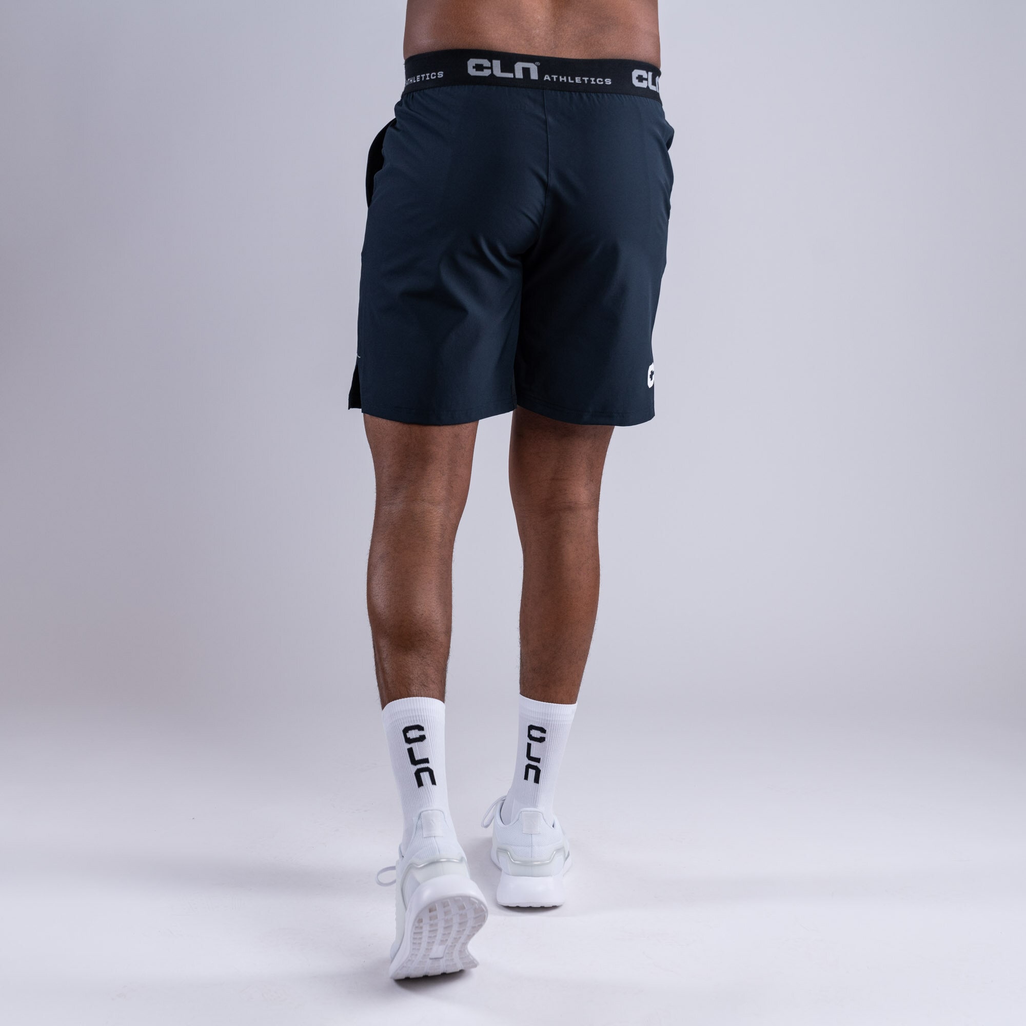 CLN Dino stretch shorts Midnight blue