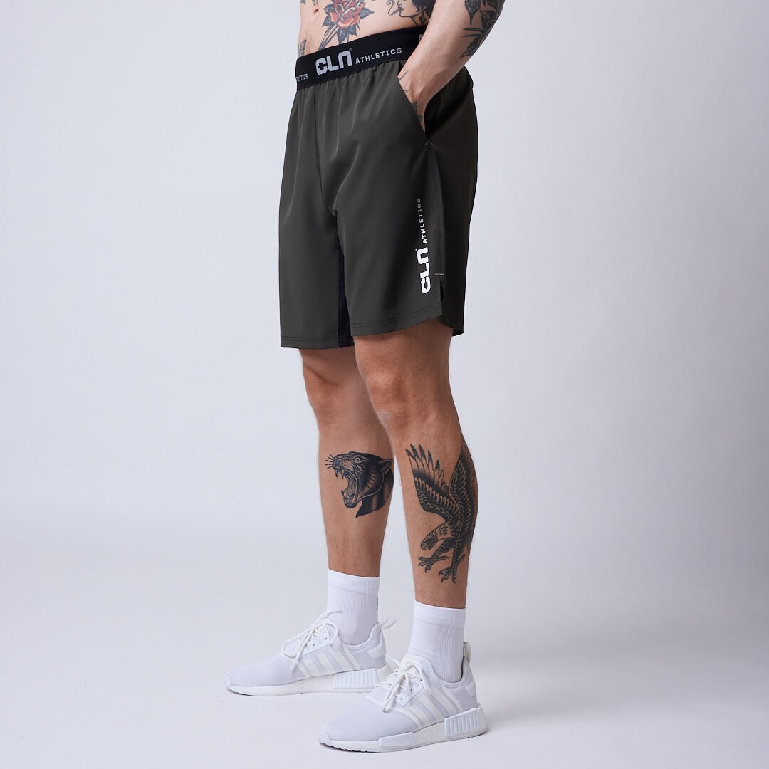 Dino stretch shorts Peat