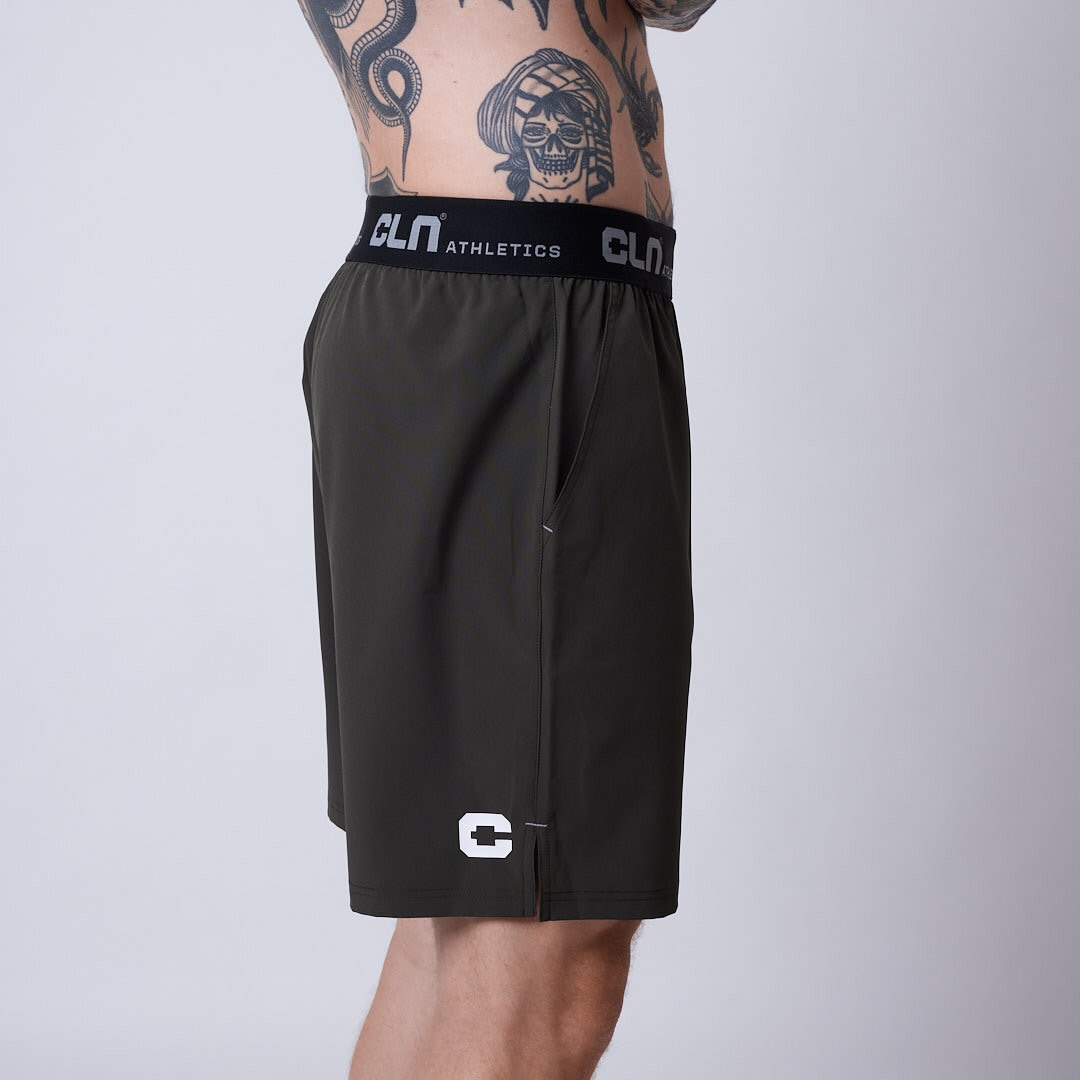 Dino stretch shorts Peat