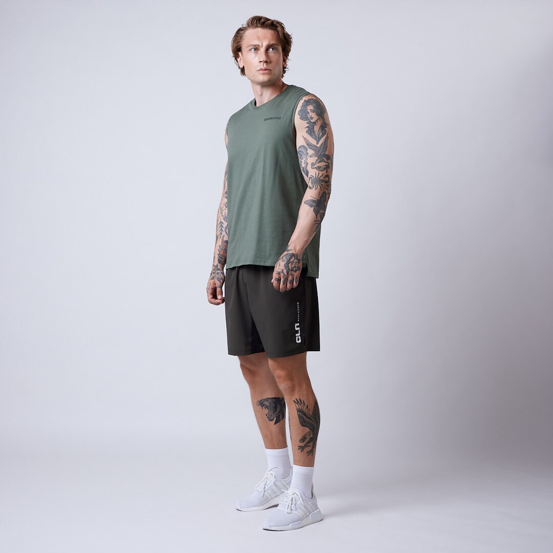 Dino stretch shorts Peat