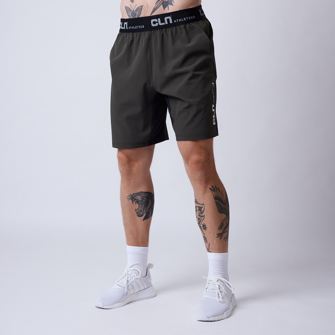 Dino stretch shorts Peat
