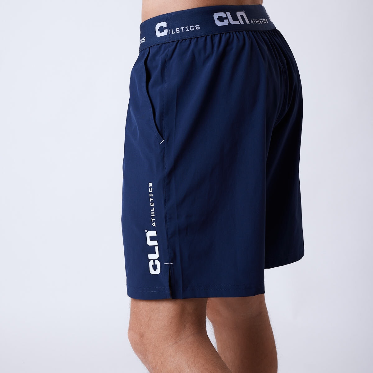 Dino stretch shorts Dark blue