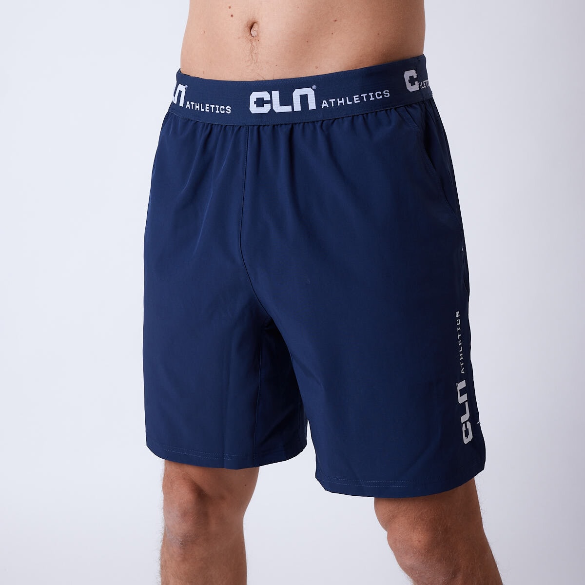 Dino stretch shorts Dark blue