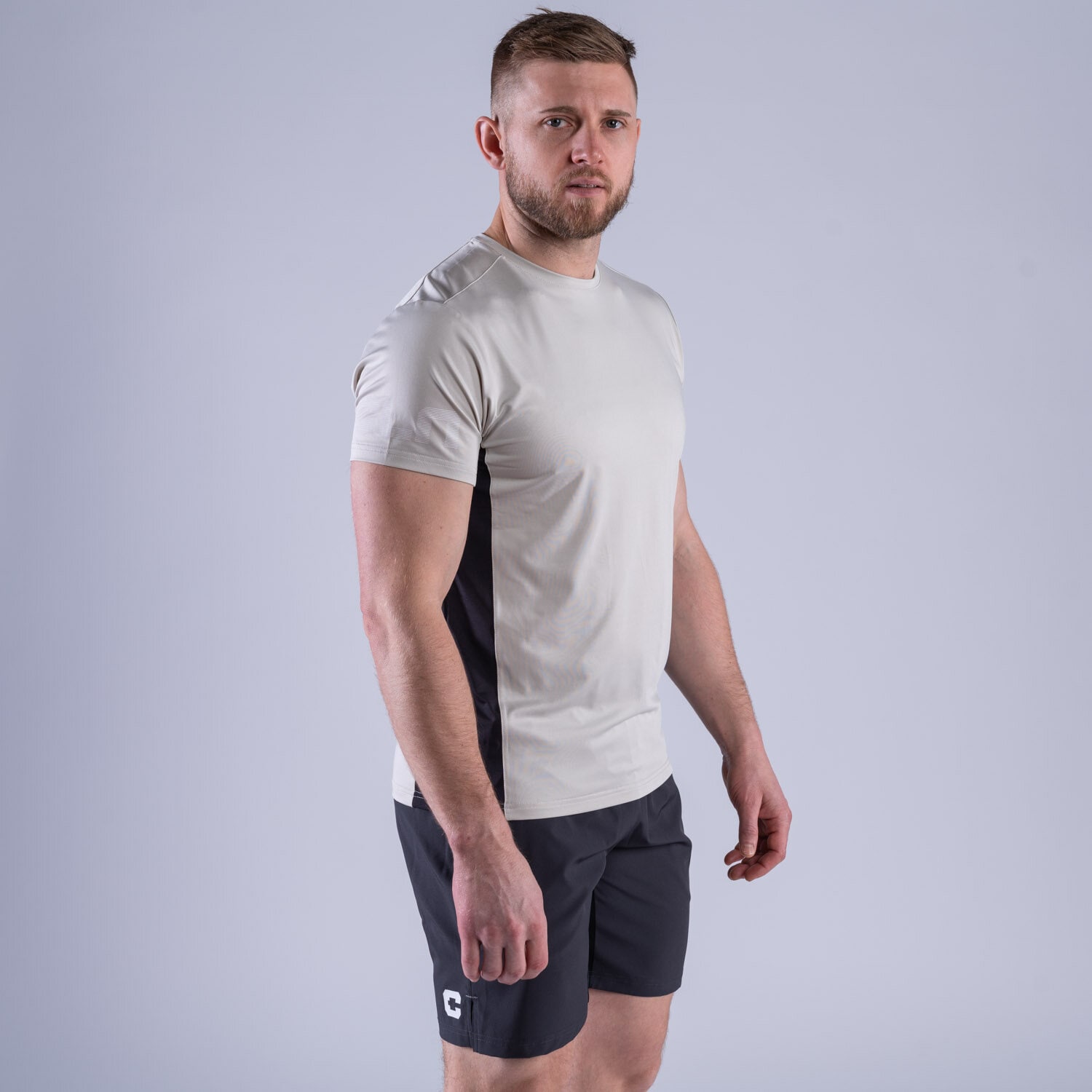 CLN Mist t-shirt Moon grey