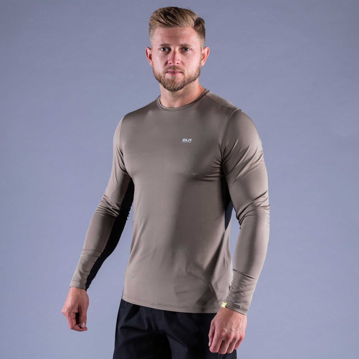 CLN Dawn longsleeve shirt Dark khaki