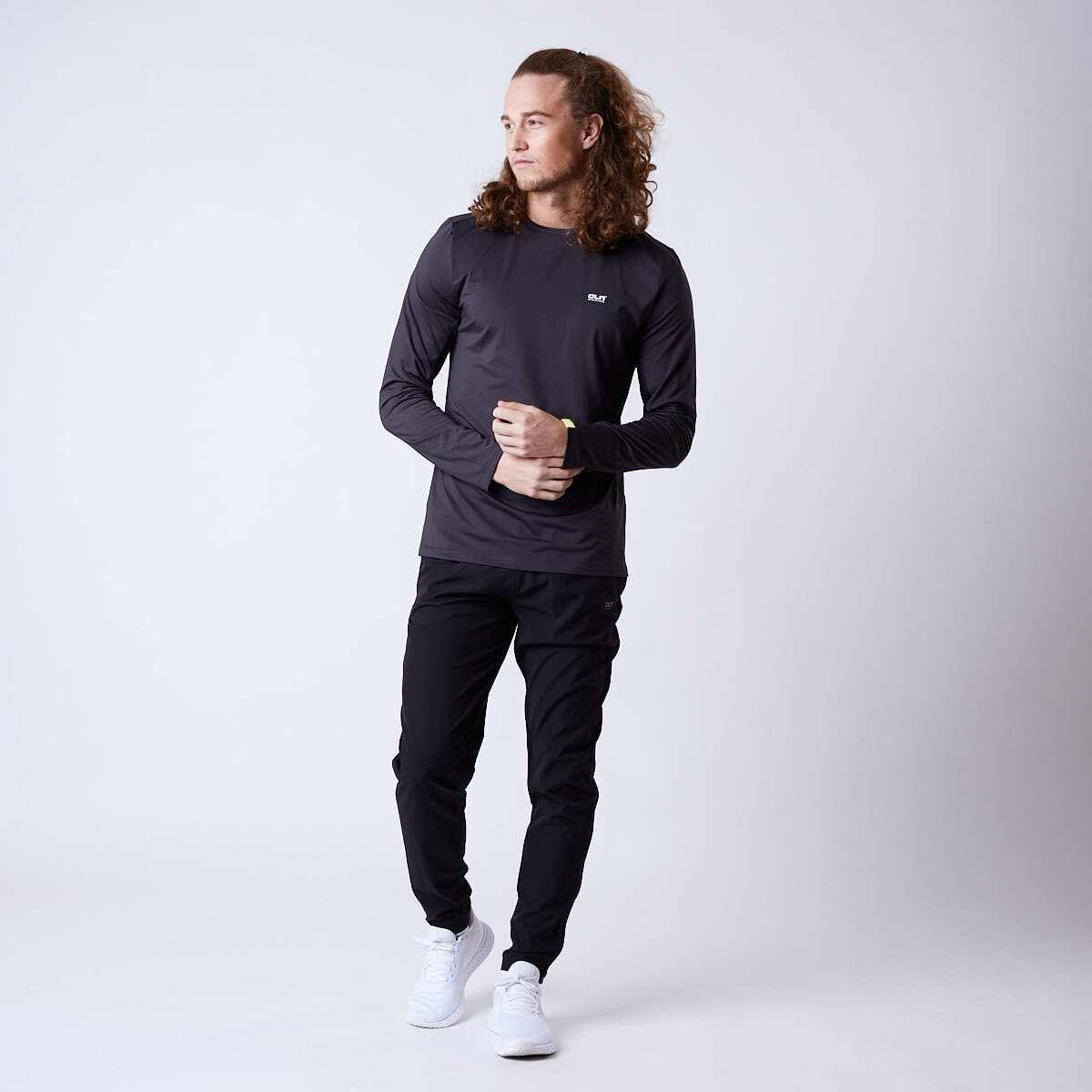 CLN Dawn longsleeve shirt Charcoal