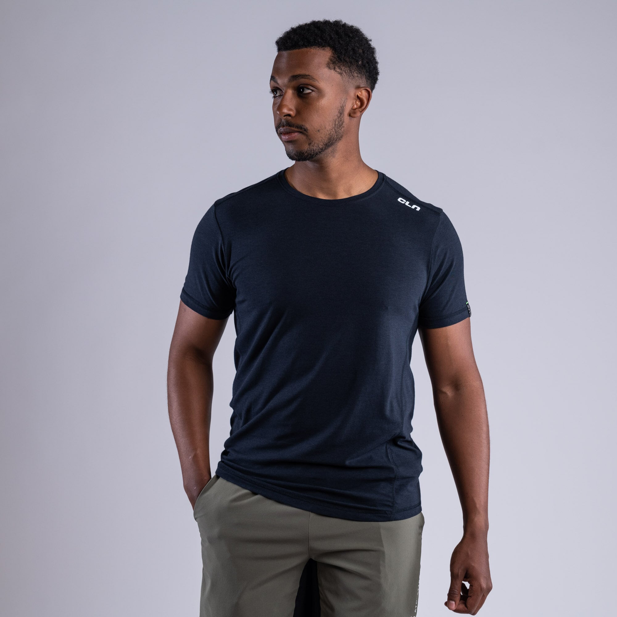 CLN Trap bamboo t-shirt Midnight blue