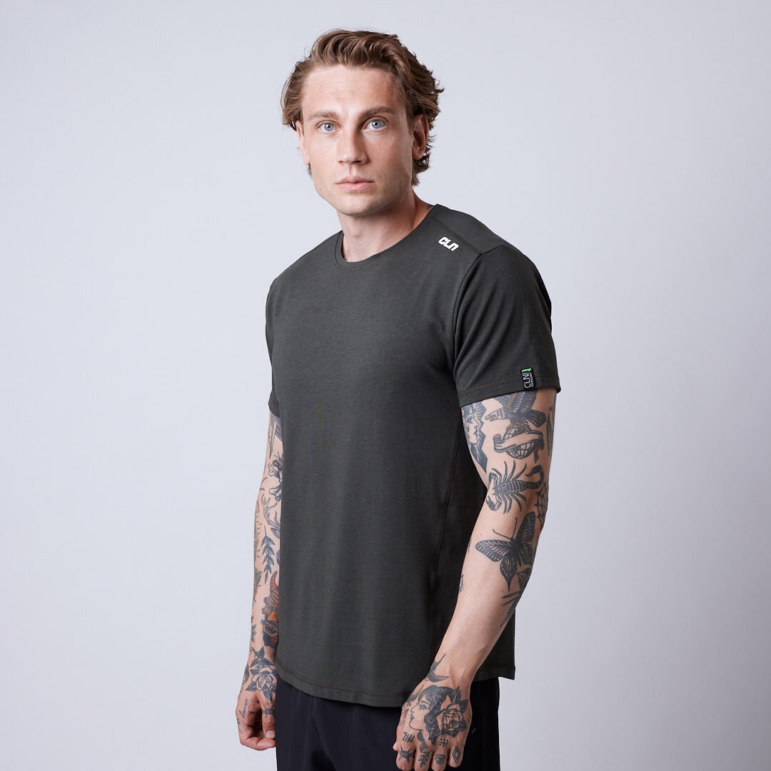 Trap bamboo t-shirt Peat