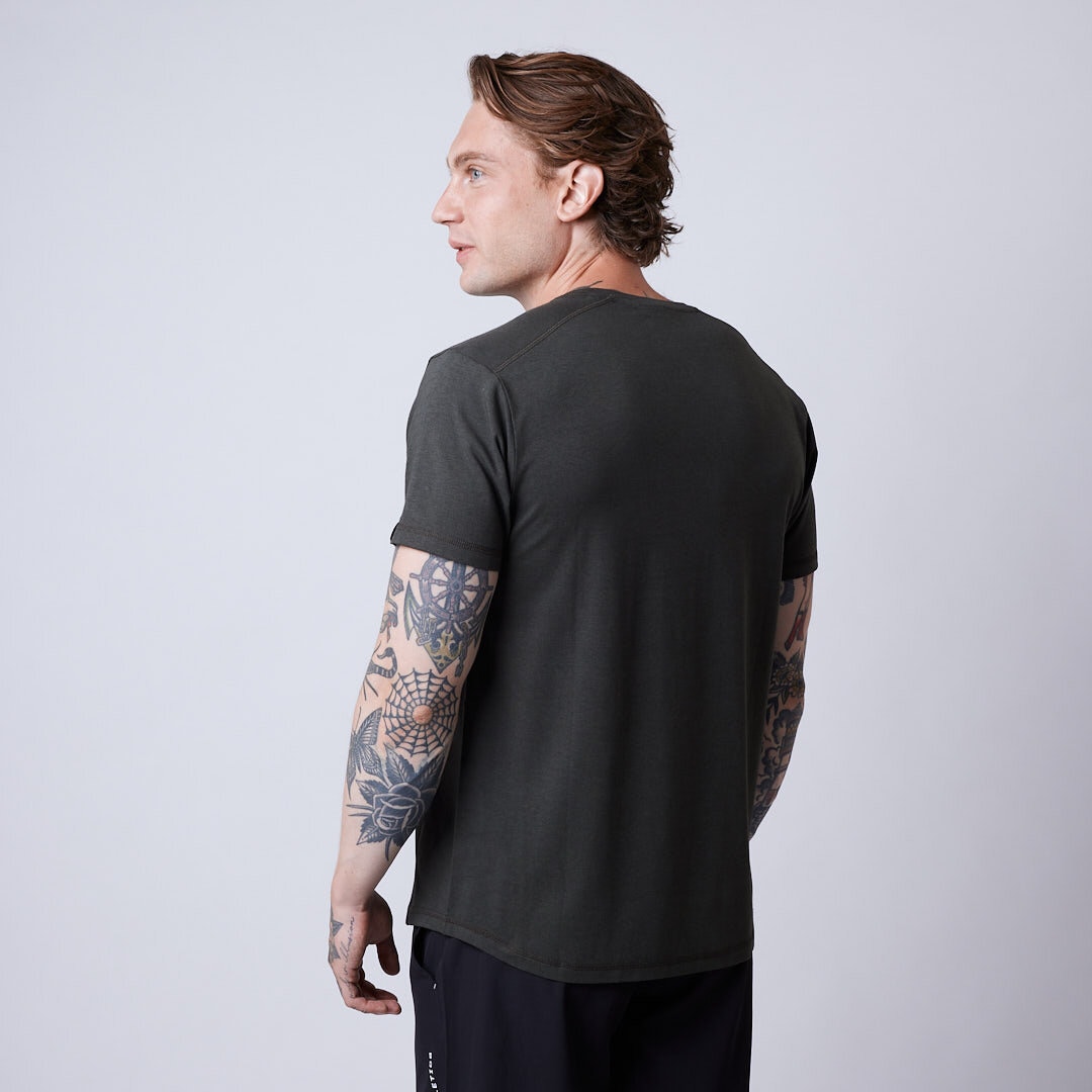 Trap bamboo t-shirt Peat