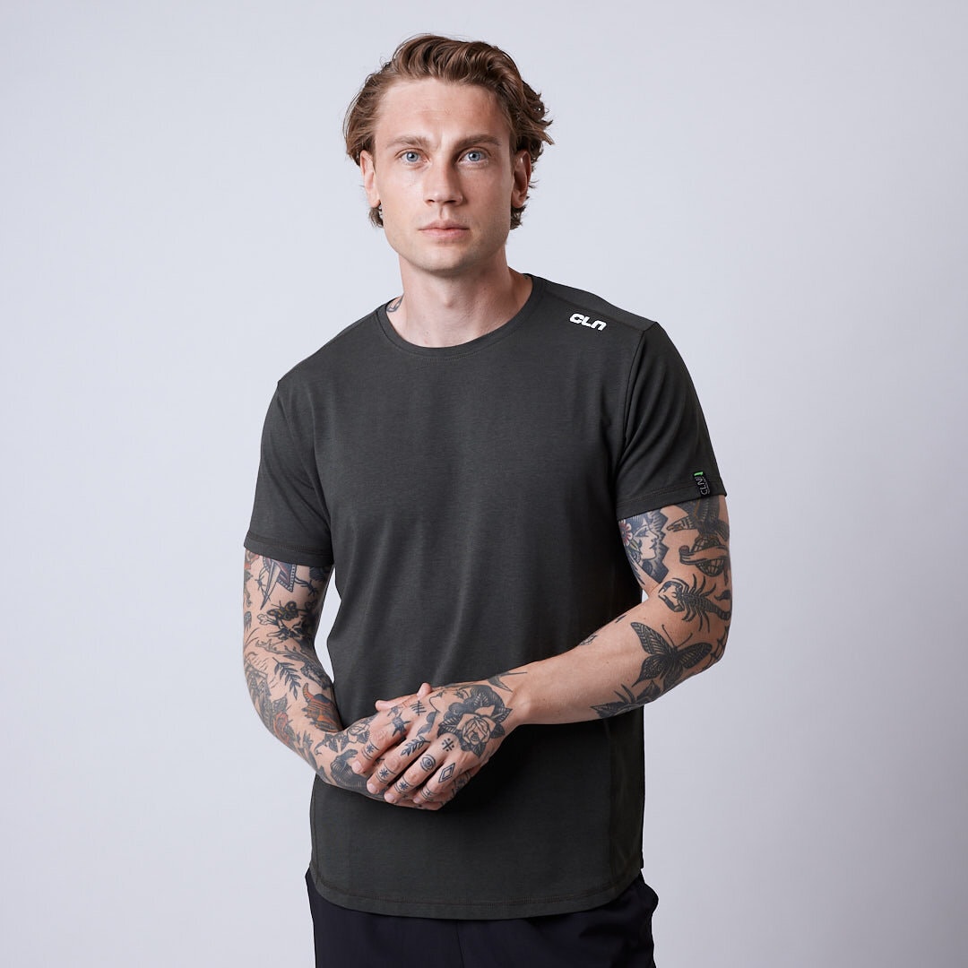Trap bamboo t-shirt Peat