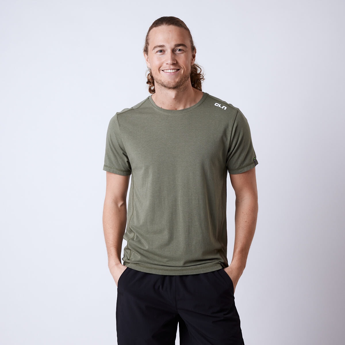 Trap bamboo t-shirt Dusty olive