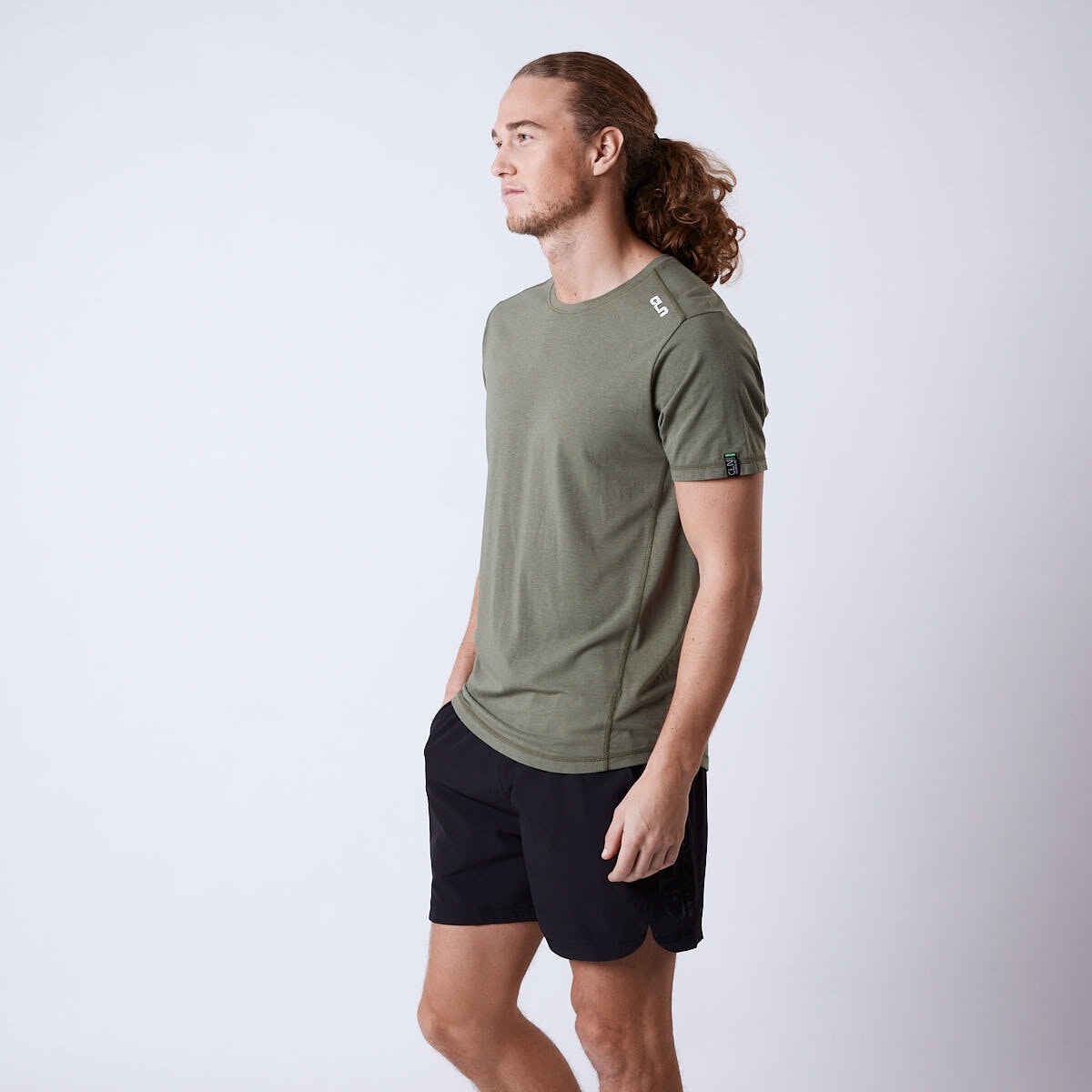 Trap bamboo t-shirt Dusty olive