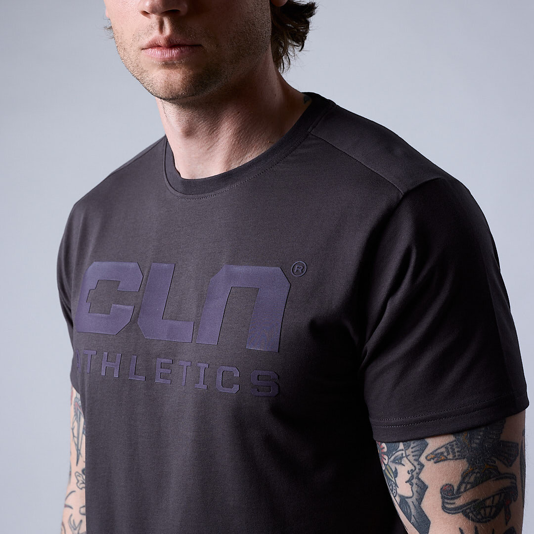 Promo t-shirt Dark grey / plum