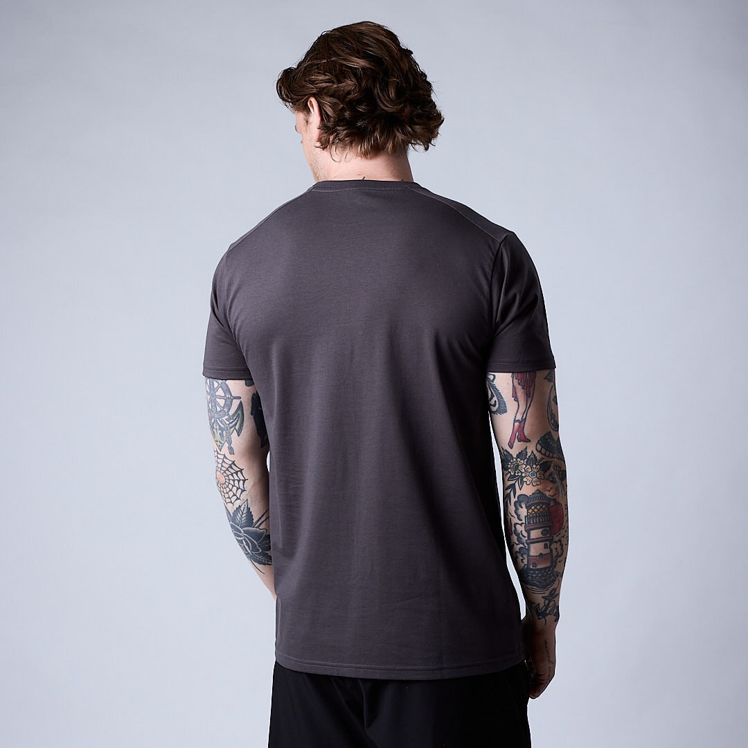 Promo t-shirt Dark grey / plum