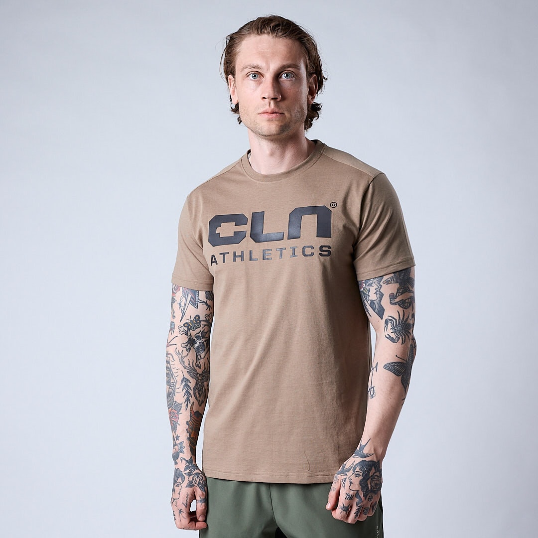 Promo t-shirt Dark khaki