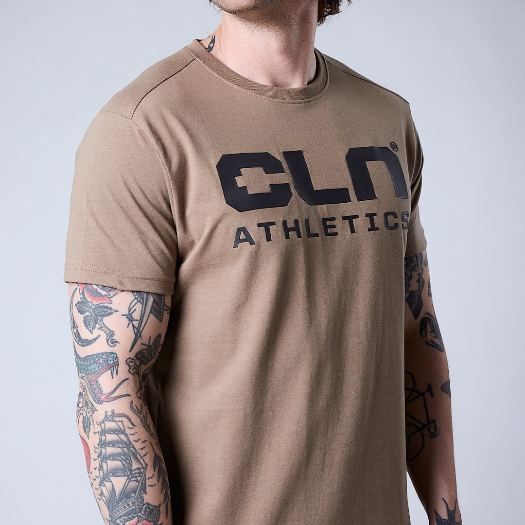 Promo t-shirt Dark khaki