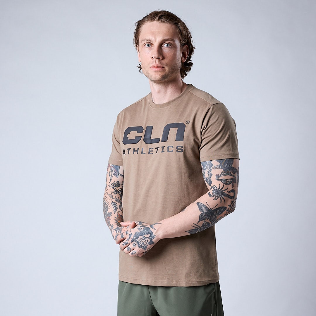 Promo t-shirt Dark khaki