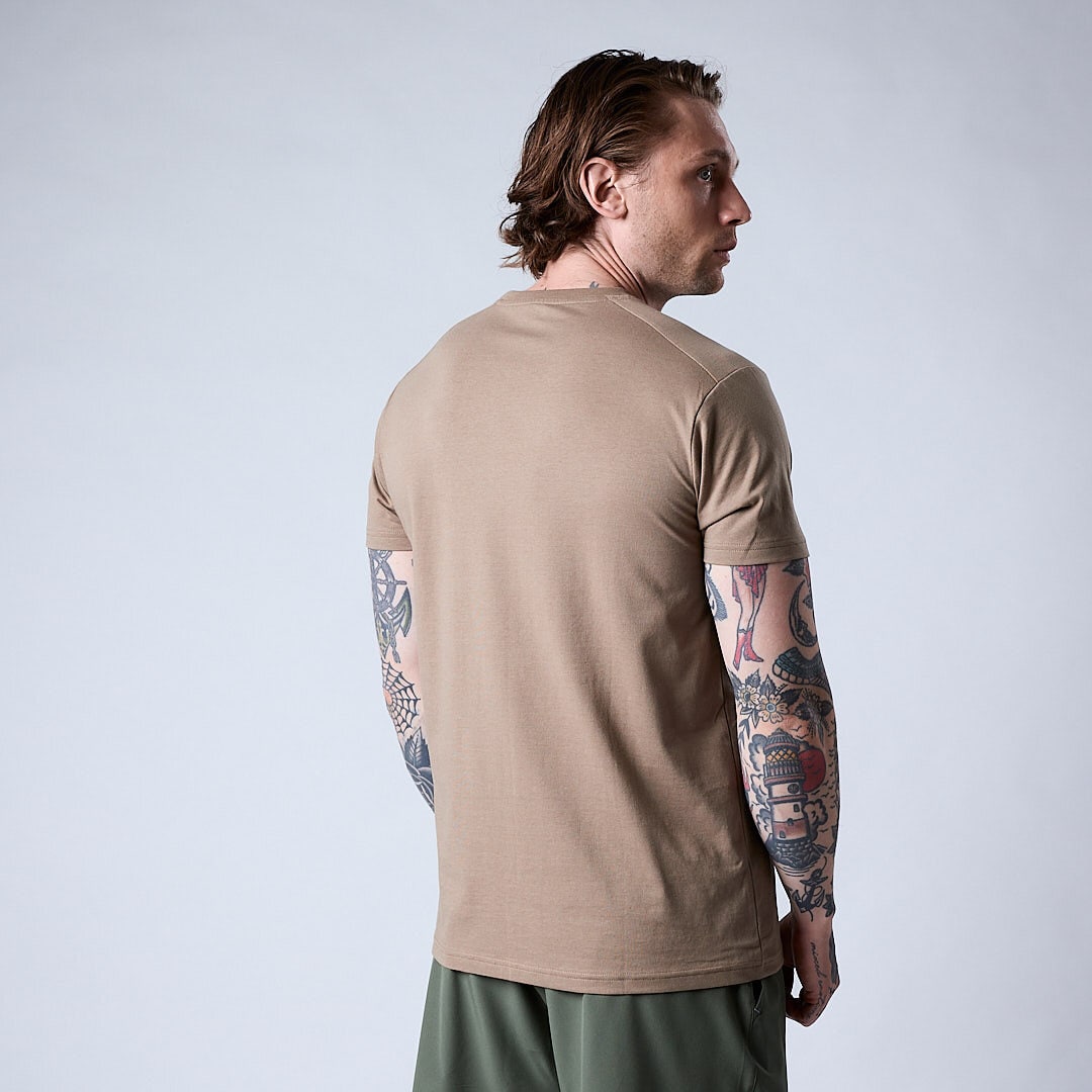 Promo t-shirt Dark khaki