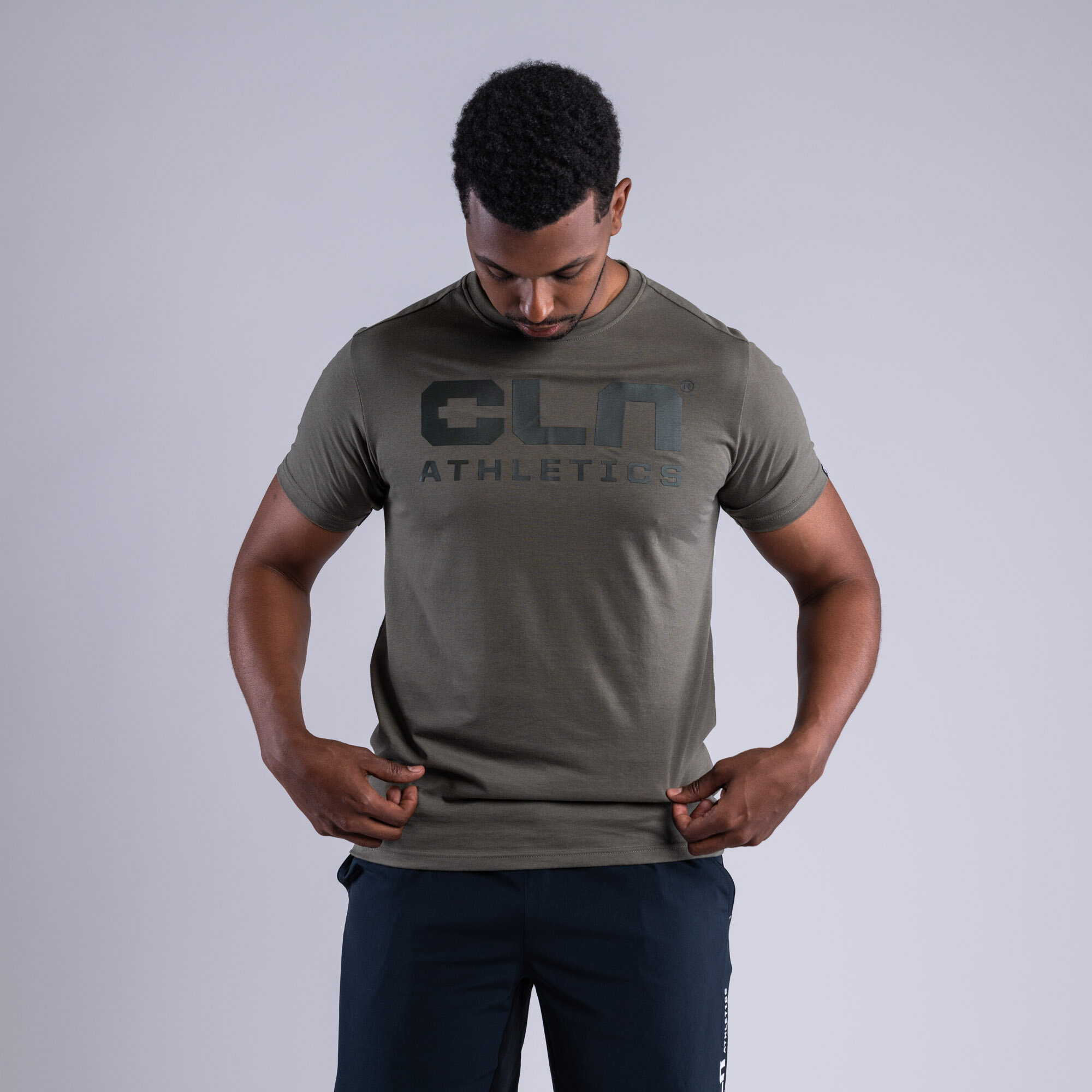 CLN Promo t-shirt Dusty olive
