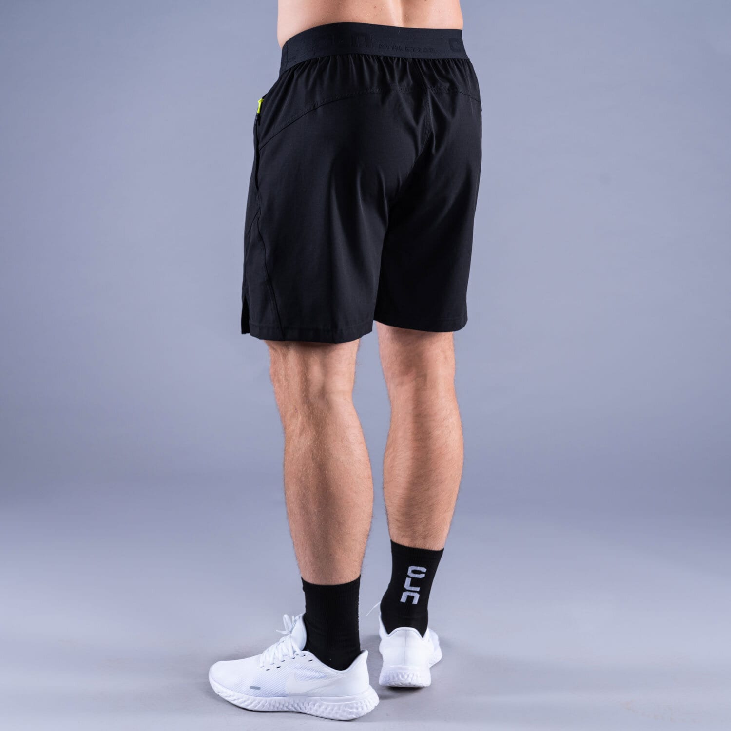 CLN Energy stretch shorts Black