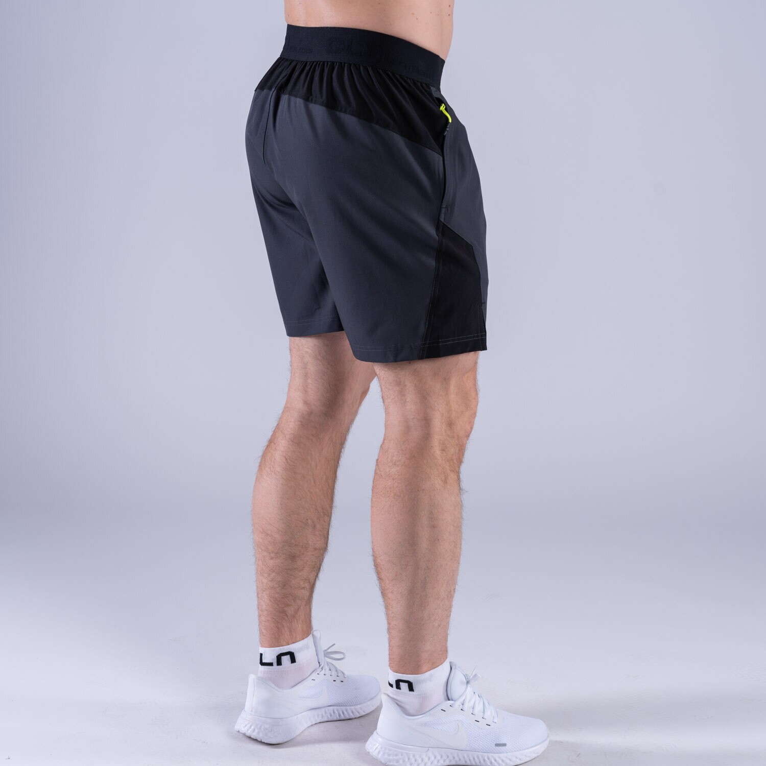 CLN Energy stretch shorts Charcoal