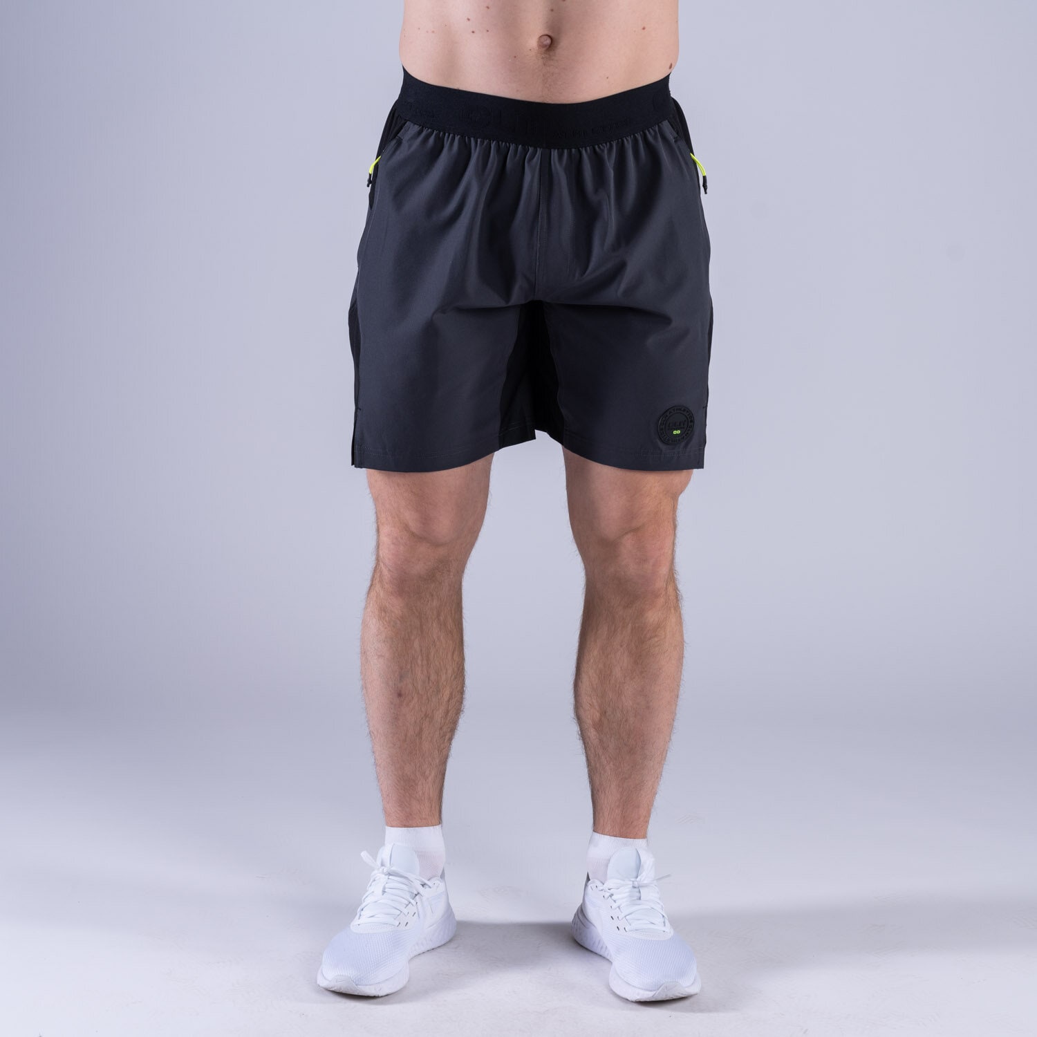 CLN Energy stretch shorts Charcoal