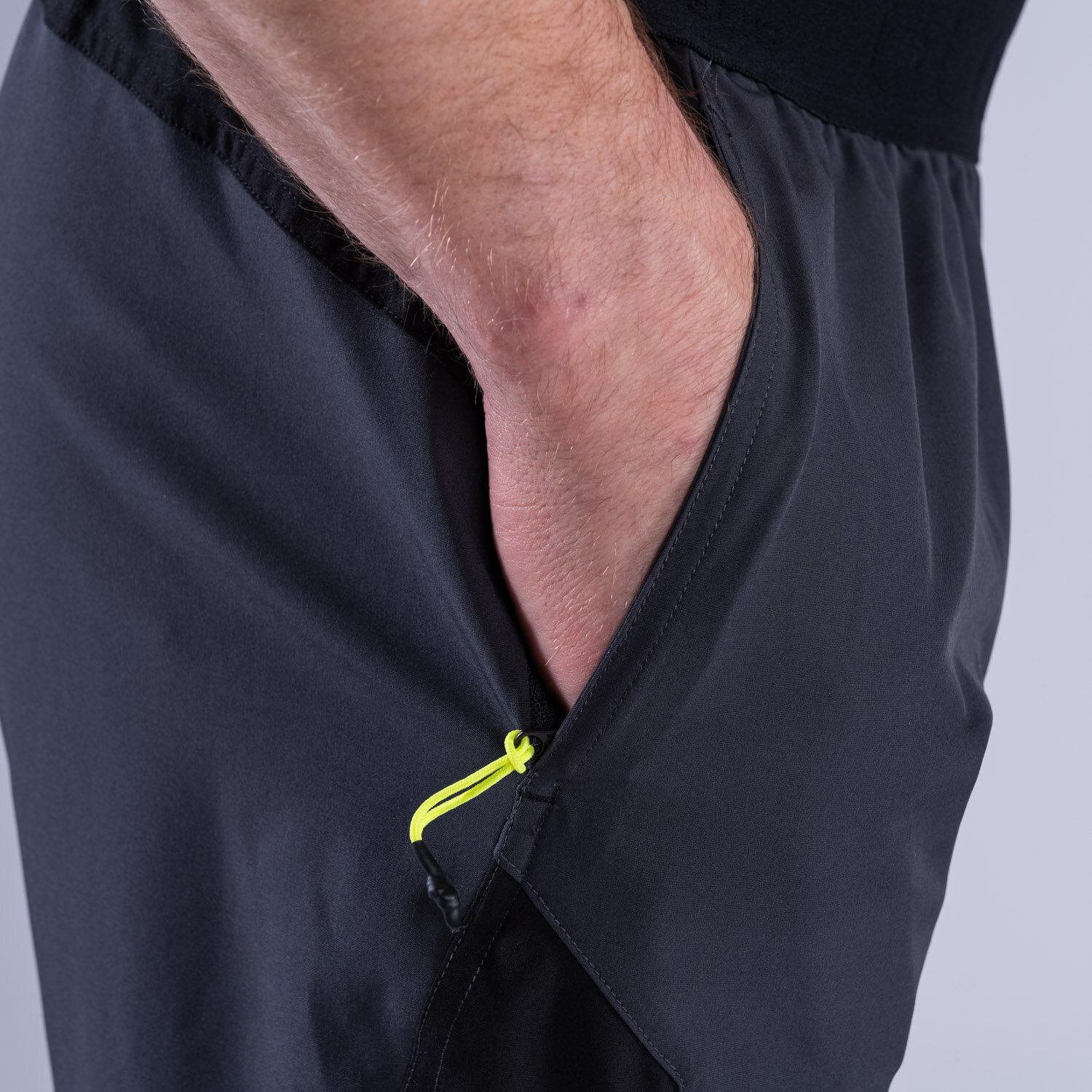 CLN Energy stretch shorts Charcoal
