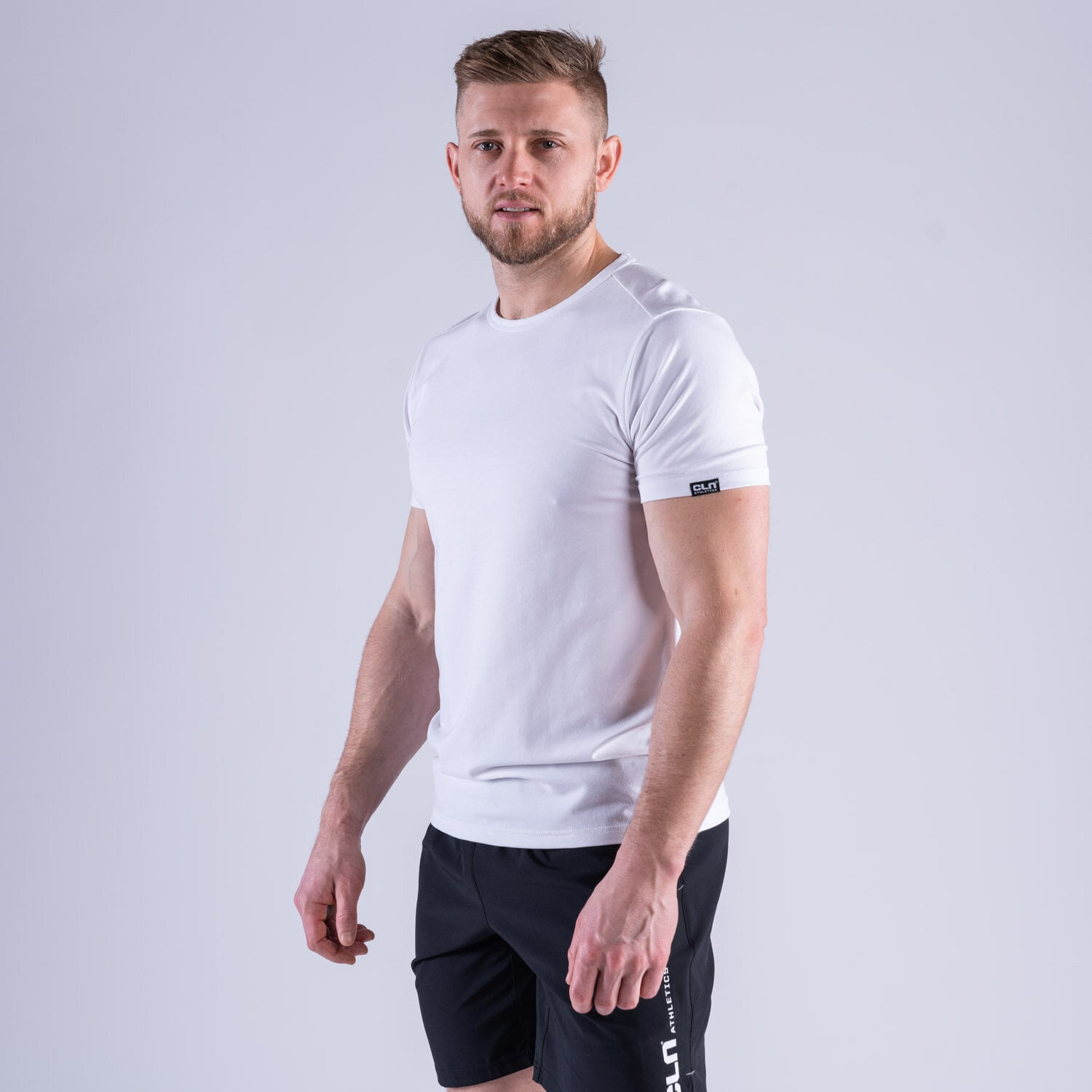 CLN Superior stretch t-shirt White