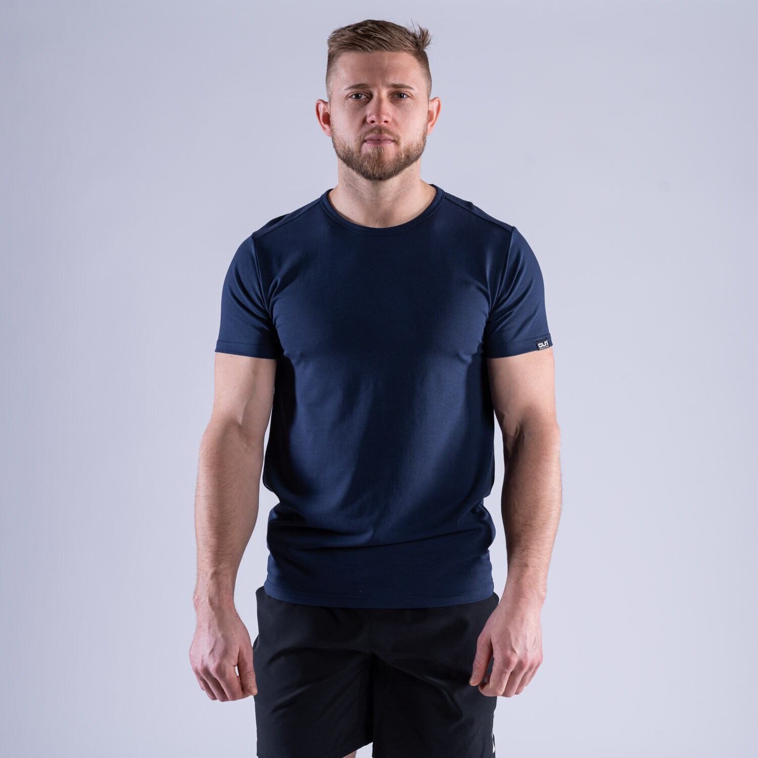 CLN Superior stretch t-shirt Navy