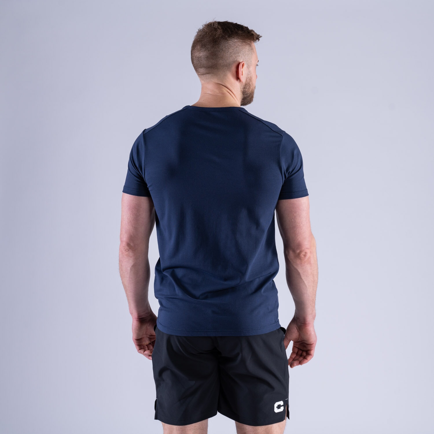 CLN Superior stretch t-shirt Navy