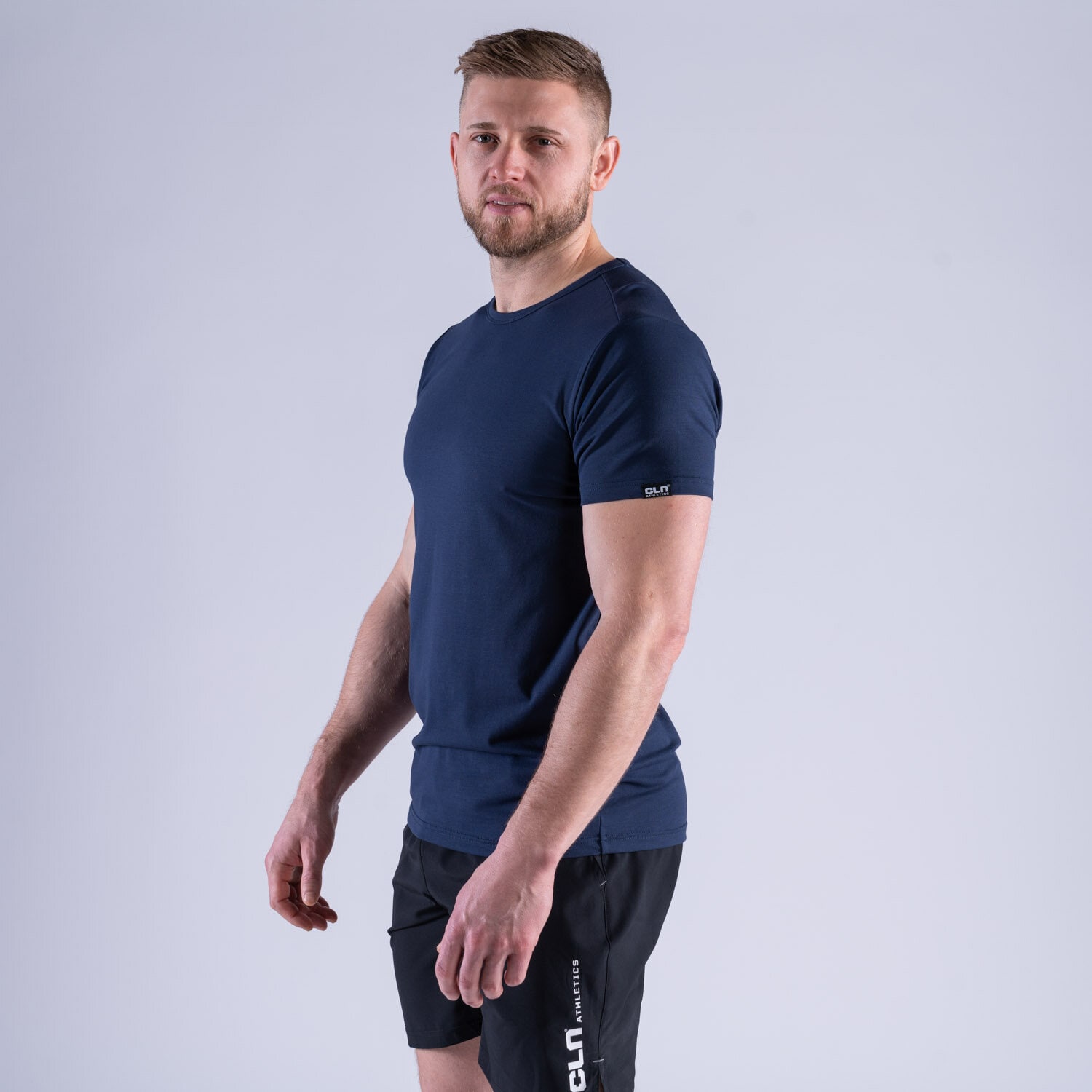 CLN Superior stretch t-shirt Navy