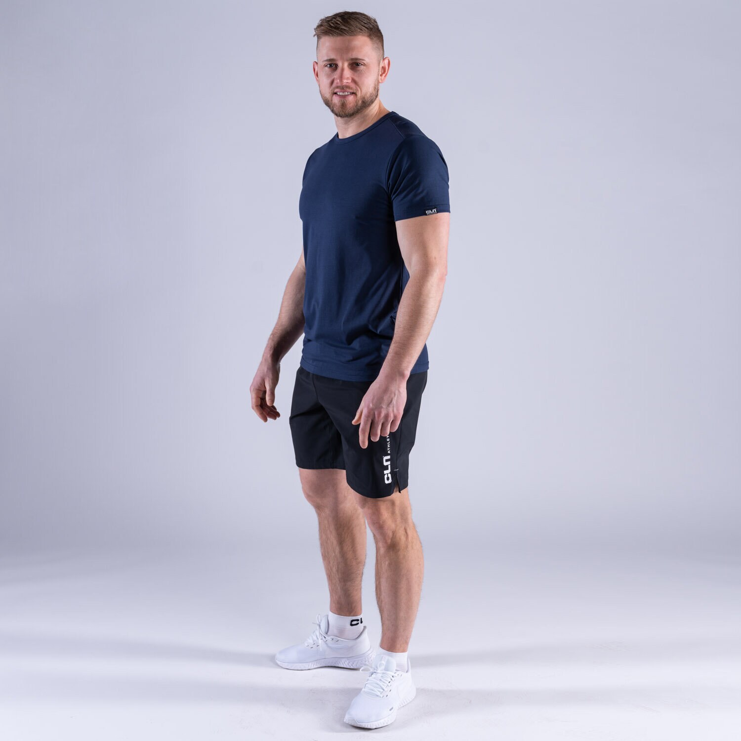 CLN Superior stretch t-shirt Navy
