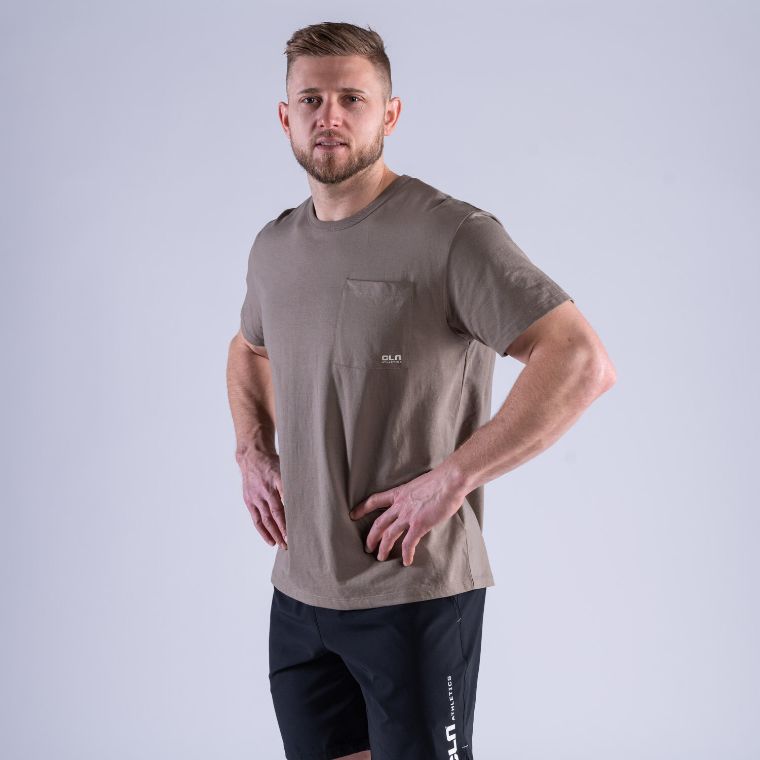 CLN Rick t-shirt Dark khaki