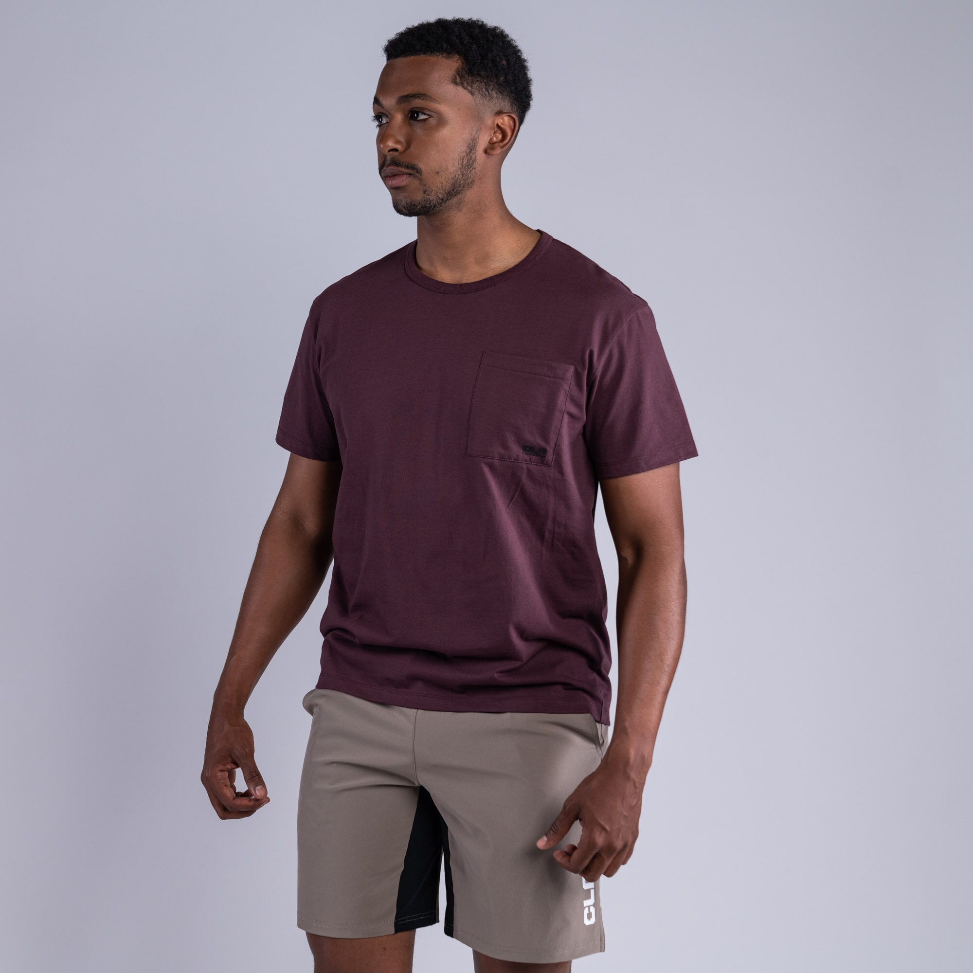 CLN Rick t-shirt Dark wine