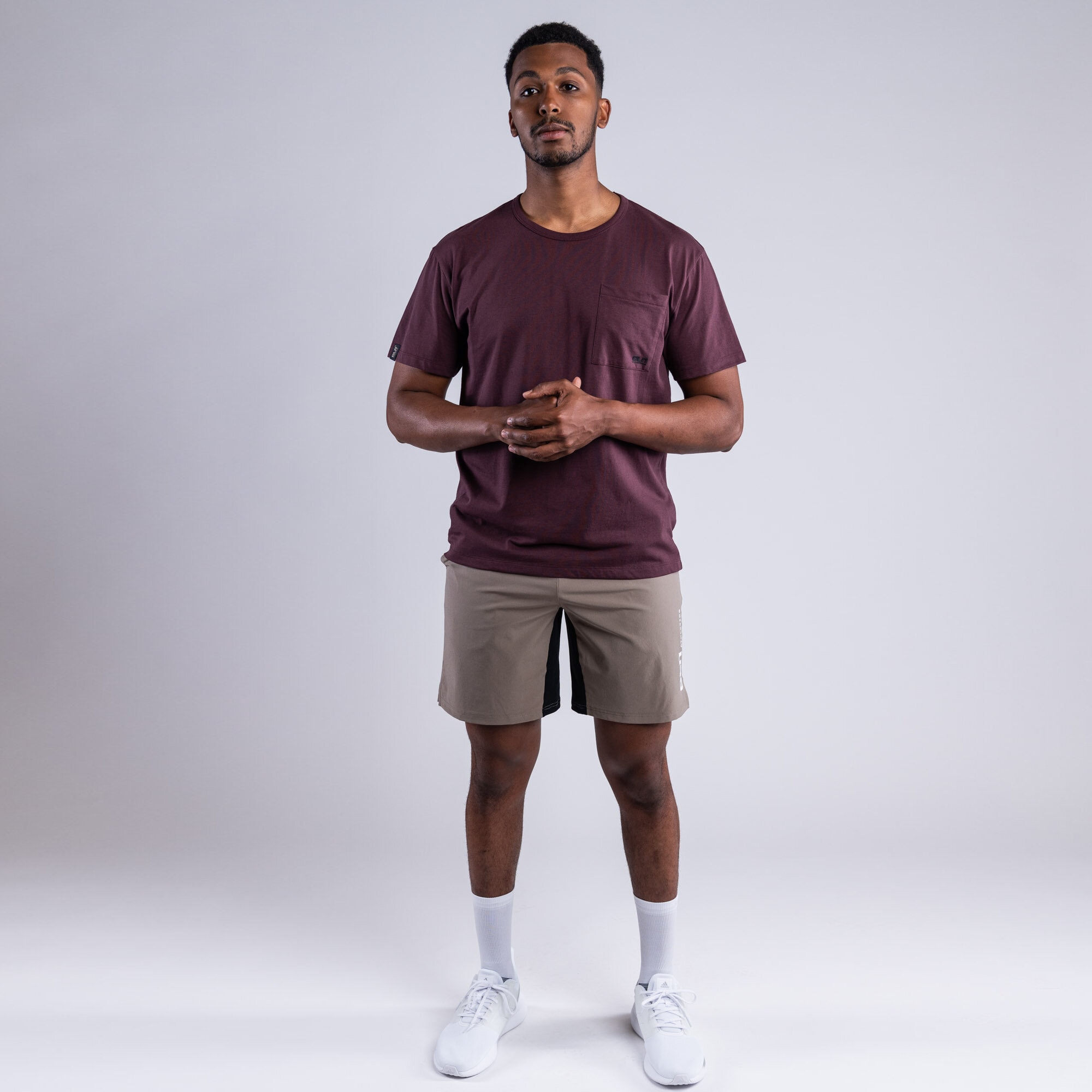 CLN Rick t-shirt Dark wine