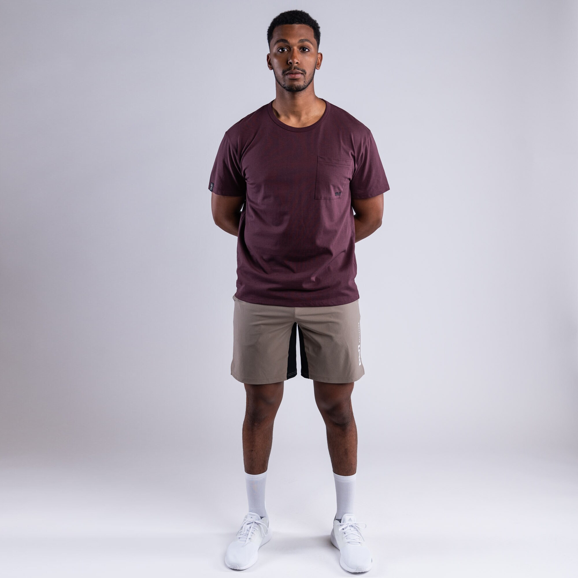 CLN Rick t-shirt Dark wine