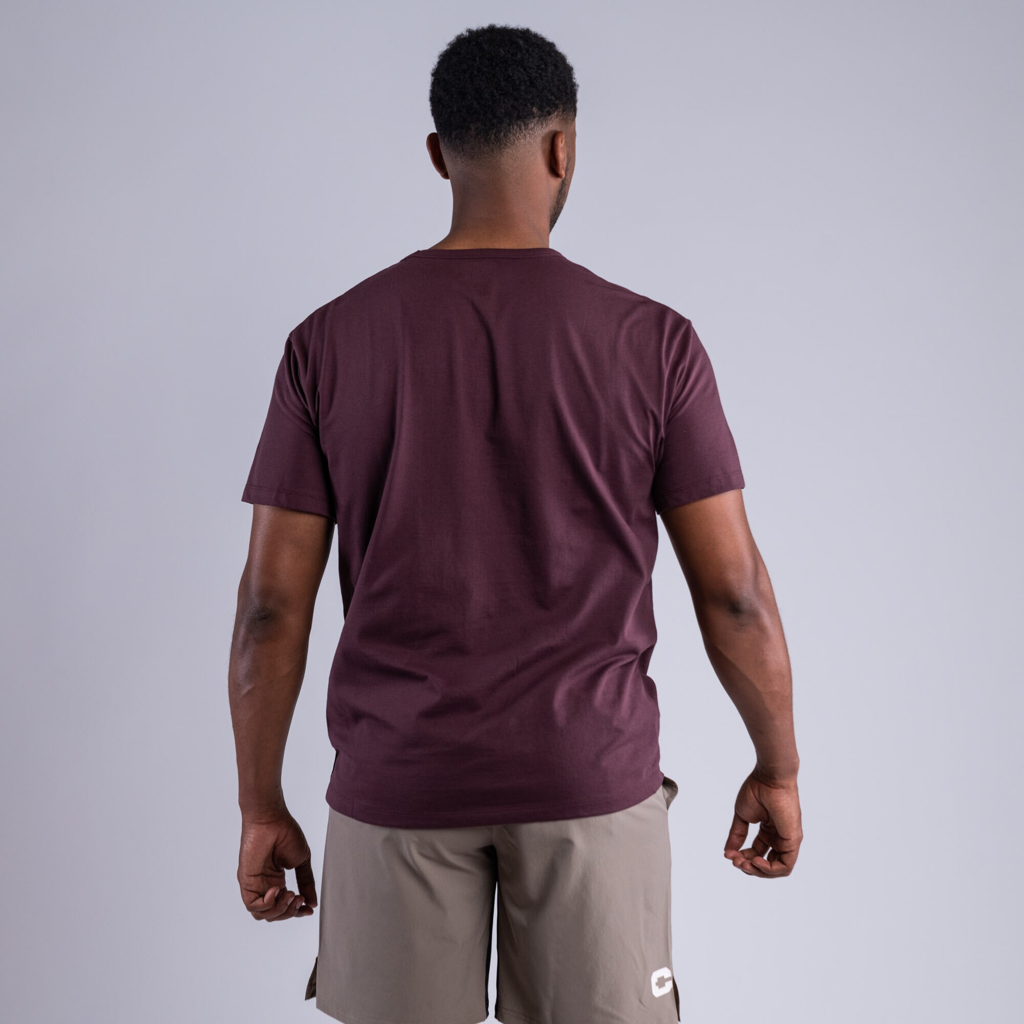 CLN Rick t-shirt Dark wine