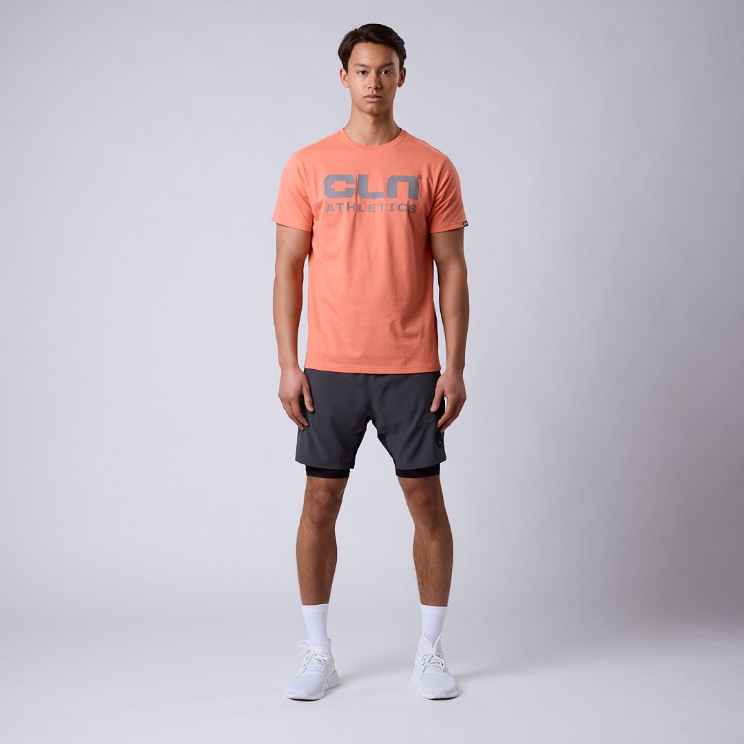 Rep 2 in 1 shorts Dark grey