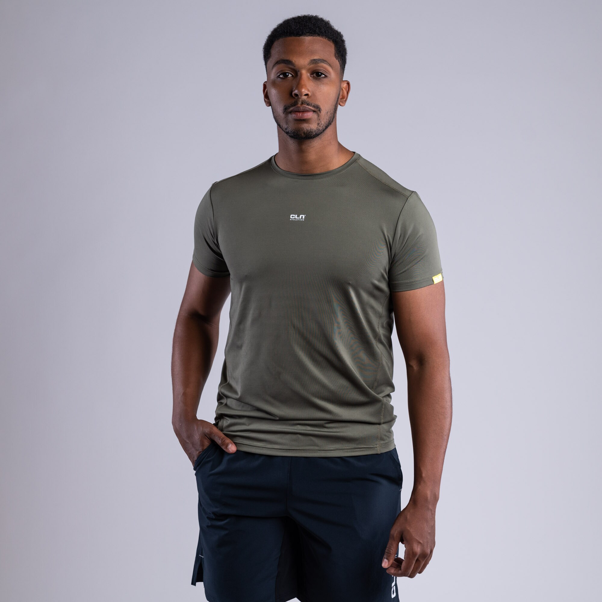 CLN Crush t-shirt Dusty olive