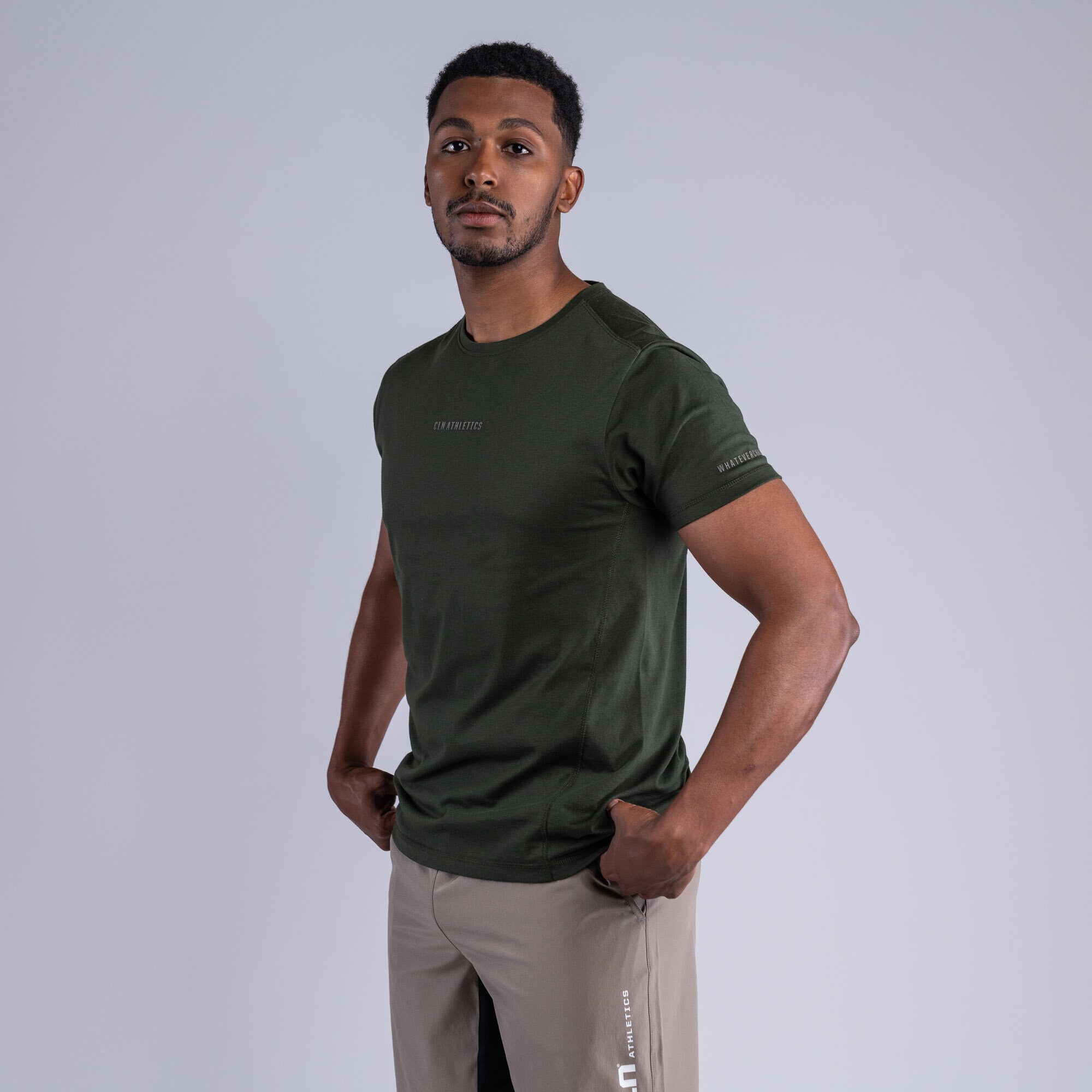 CLN Challenge t-shirt Deep forest green