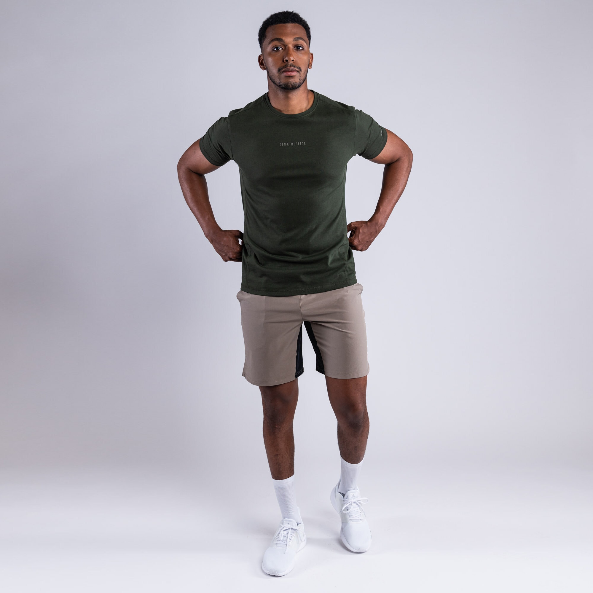 CLN Challenge t-shirt Deep forest green