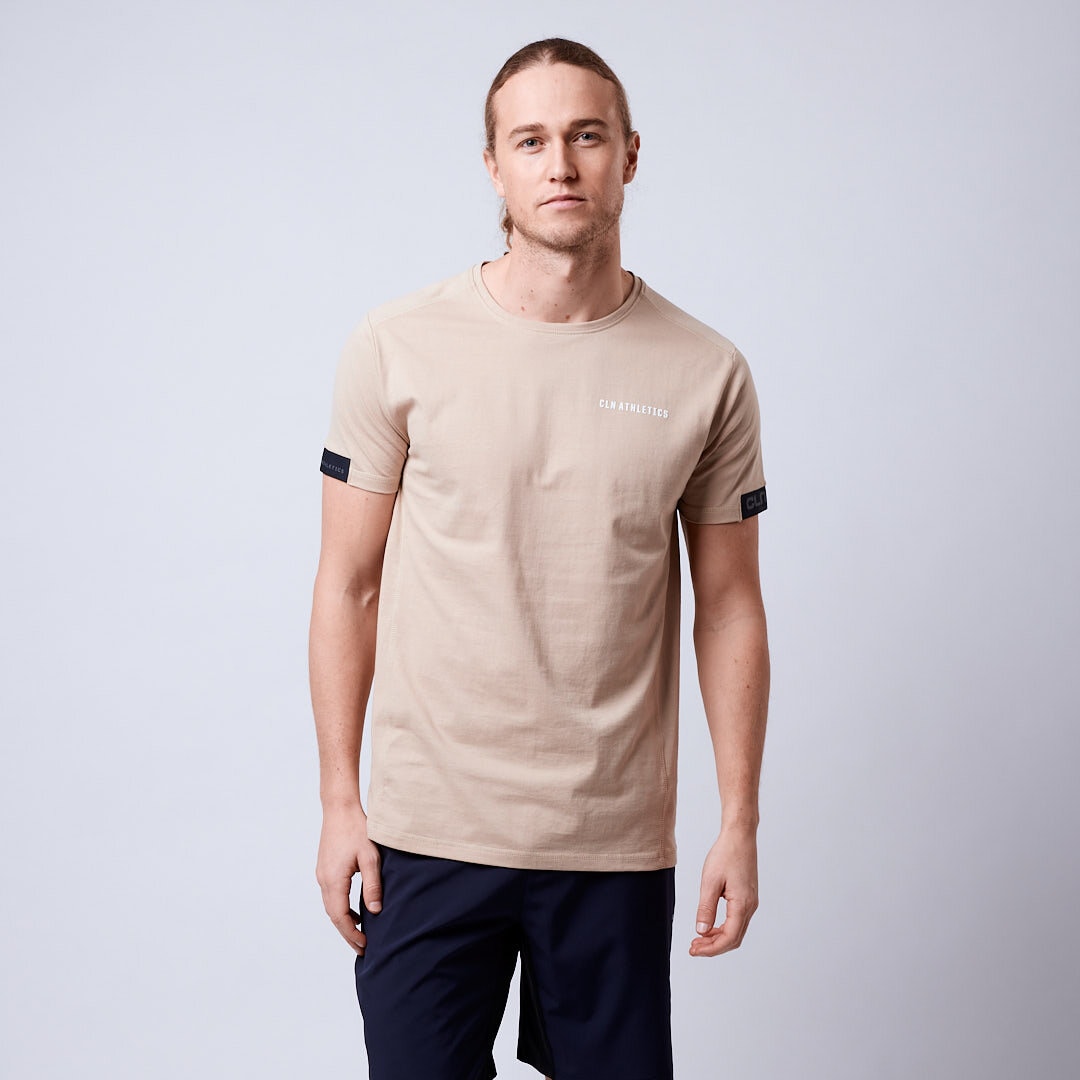 Wolf t-shirt Beige