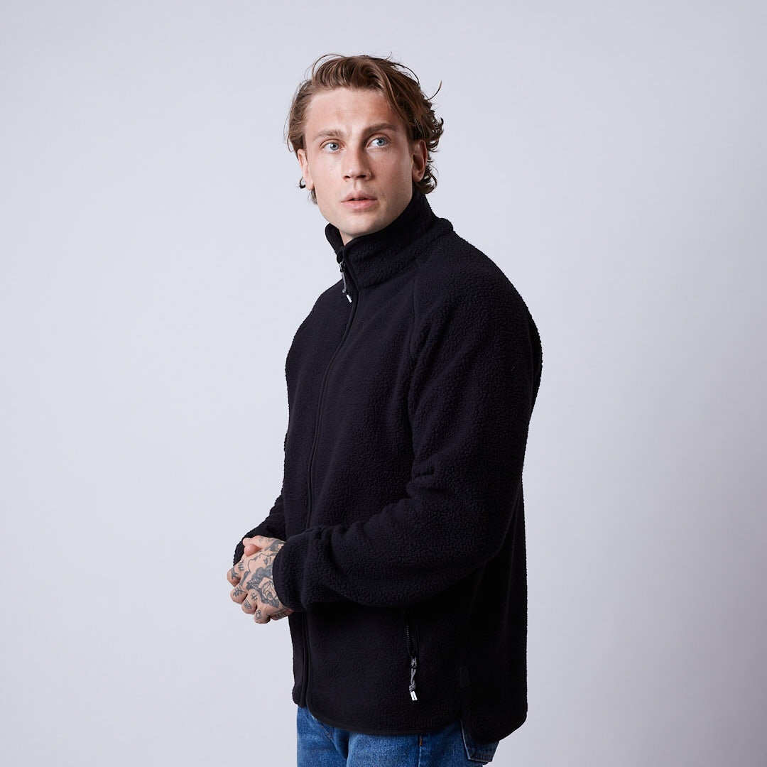 Clark fleece jacket Black