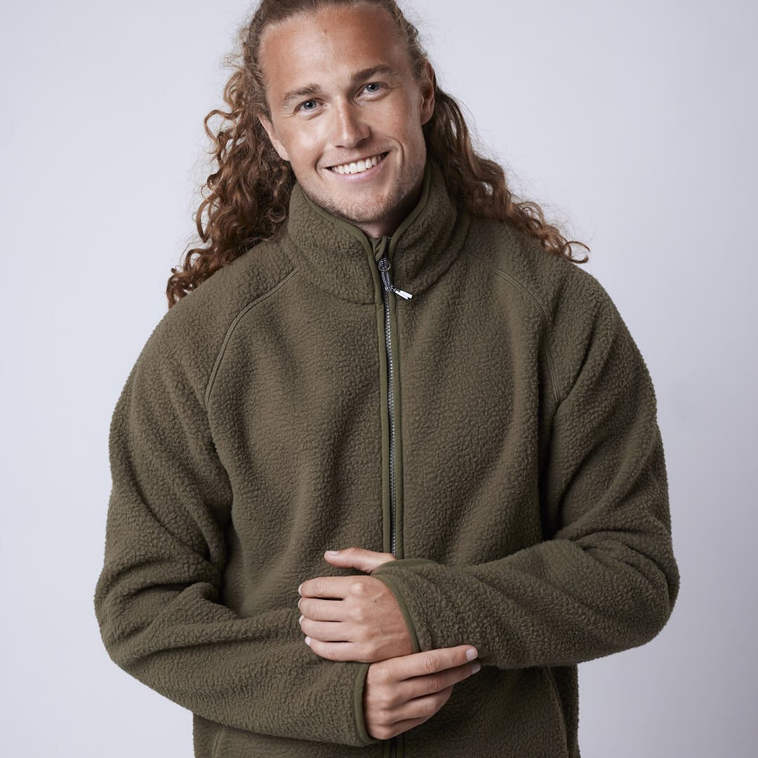 Clark fleece jacket Green