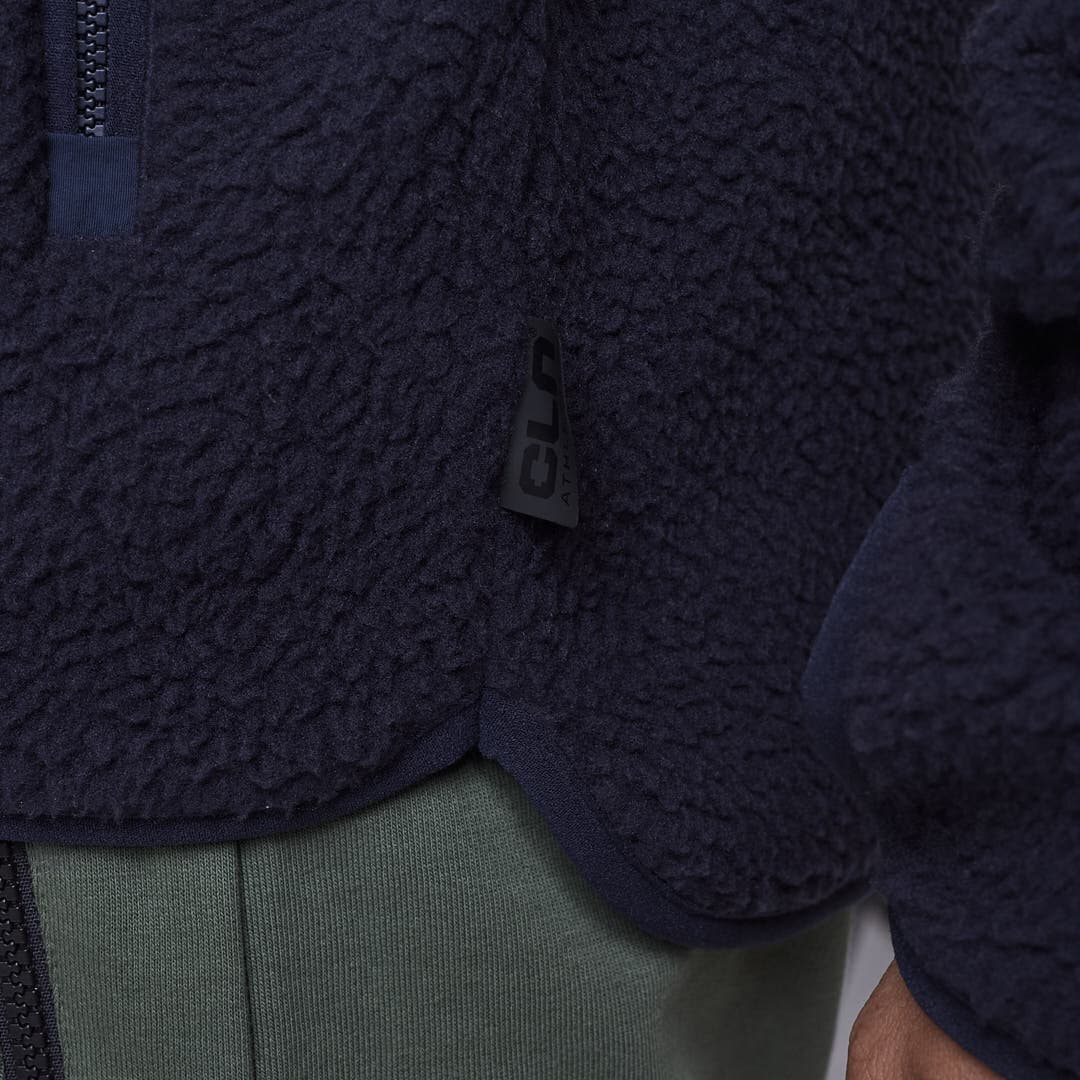 Clark fleece jacket Night blue