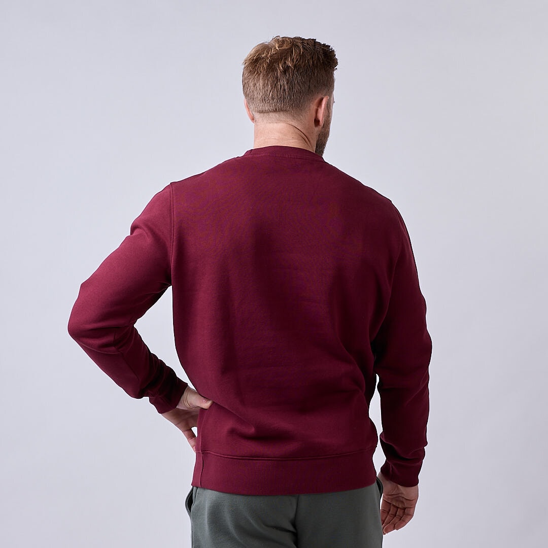 Core sweatshirt Men Dark red