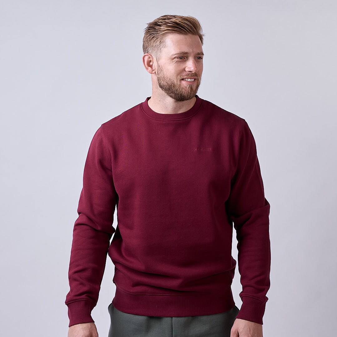Core sweatshirt Men Dark red