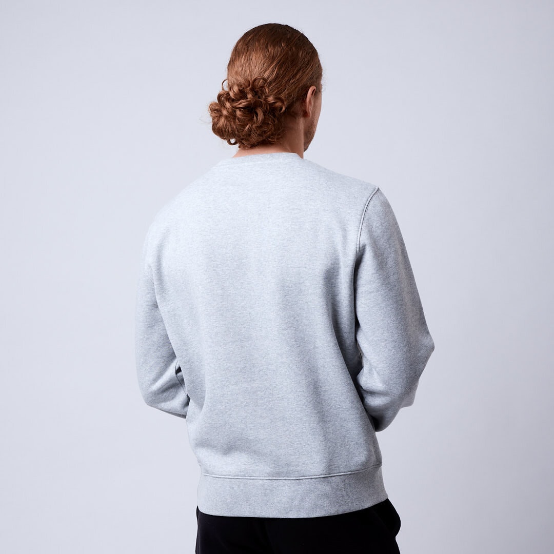 Core sweatshirt Men Grey melange