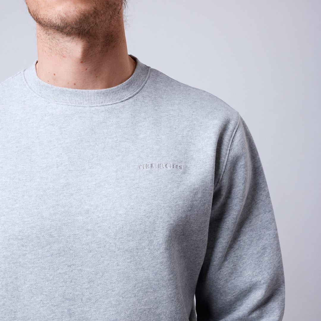 Core sweatshirt Men Grey melange